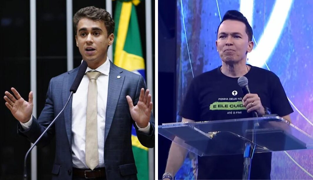  Deputado Nikolas Ferreira e pastor Lucinho Barreto fazem live polêmica criticando movimento LGBT+ e insinuando legalização de relações sexuais com crianças