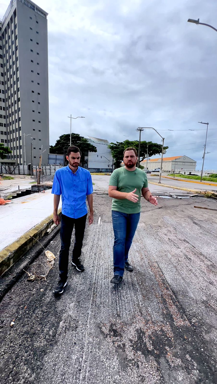  Pré-candidato à Prefeitura do Recife denuncia atrasos em obras de pontes fundamentais para a mobilidade urbana