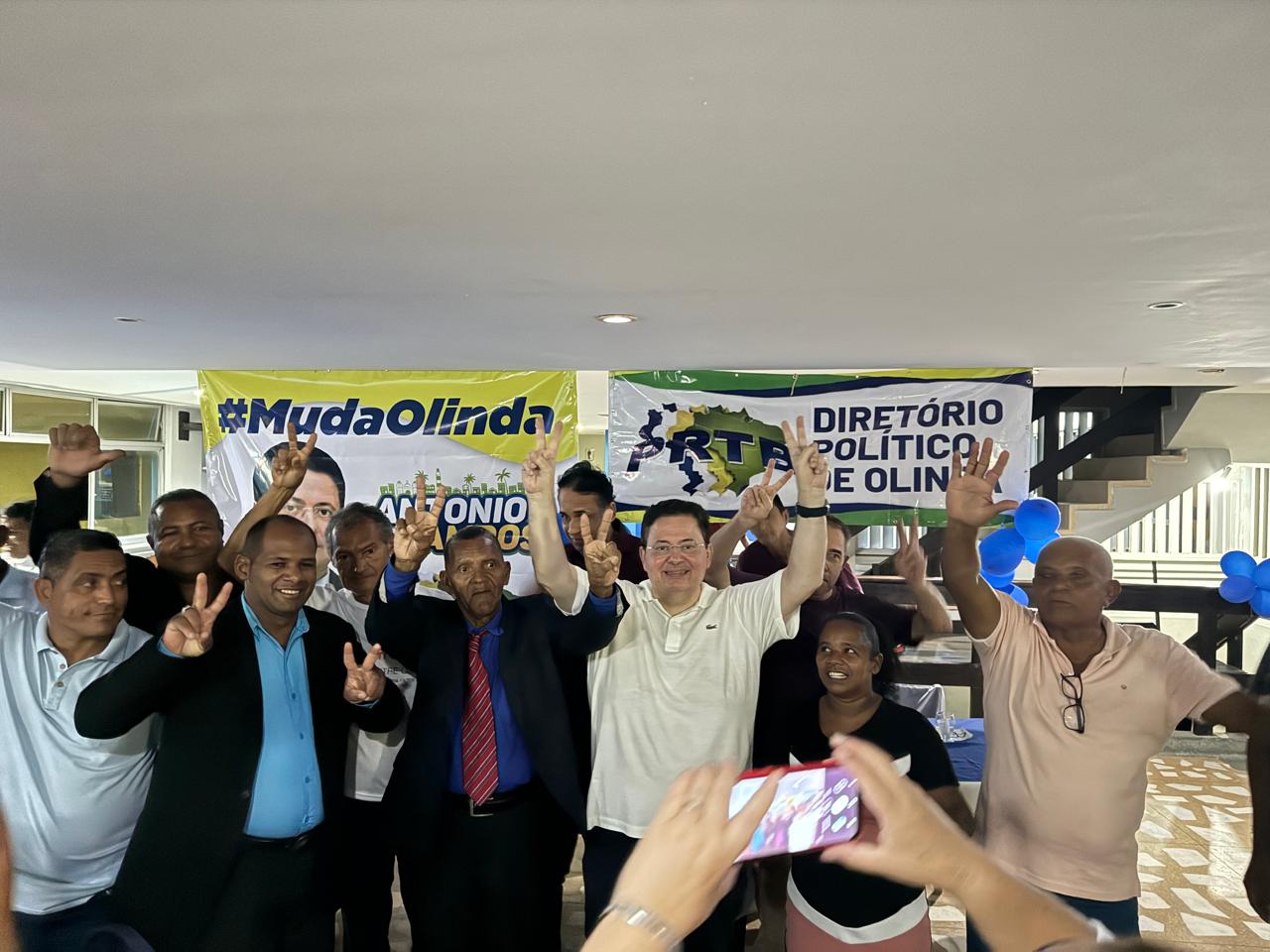  Antônio Campos Reafirma Pré-Candidatura a Prefeito de Olinda pelo PRTB