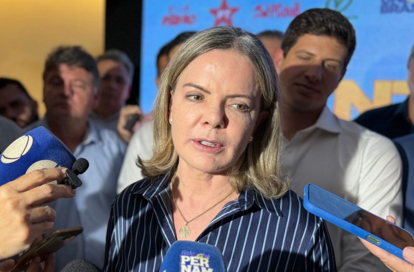  Gleisi Hoffmann Confirma Apoio do PT à Reeleição de João Campos e Defende Unidade Política