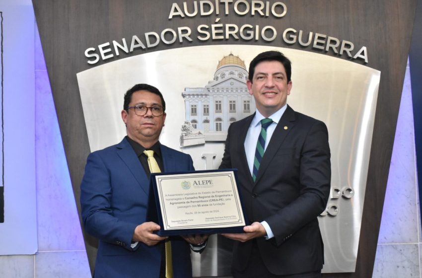  Assembleia Legislativa de Pernambuco Comemora 90 Anos do CREA-PE em Sessão Solene Cerimônia destacou o papel histórico e o impacto do Conselho Regional de Engenharia e Agronomia de Pernambuco no desenvolvimento do Estado.