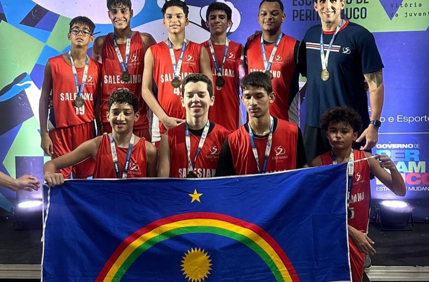  Estudantes do Colégio Salesiano Recife Vencem Campeonato de Basquete dos Jogos Escolares de Pernambuco Jovens atletas se classificam para a etapa nacional nos Jogos Brasileiros Escolares.