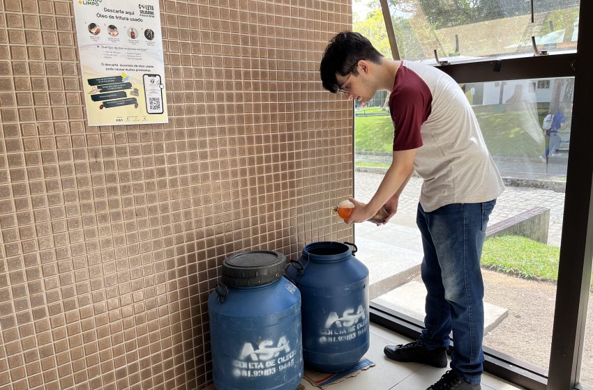  Parque Estadual Dois Irmãos Adere à Reciclagem de Óleo de Cozinha Usado e Reforça Compromisso Ambiental Visitantes do equipamento público podem descartar óleo de maneira segura e contribuir com a promoção da sustentabilidade do meio ambiente.