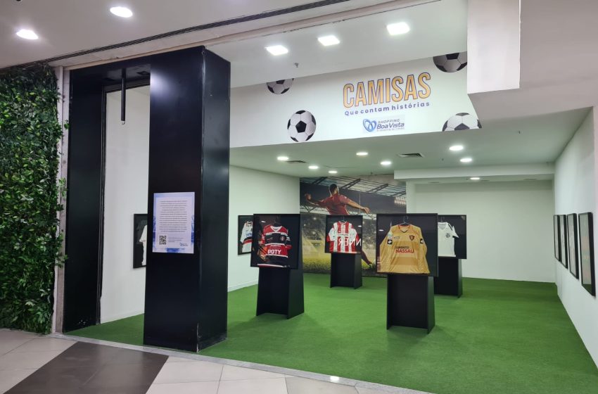  Exposição de Camisas de Futebol Segue até o Fim de Agosto no Shopping Boa Vista Mostra "Camisas que Contam Histórias" apresenta peças de times pernambucanos com entrada gratuita.