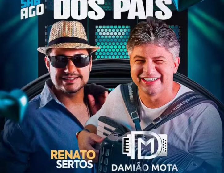  Forró Celebra Dia dos Pais no Espaço A Casa da Matuta Renato Sertos e Damião Mota animam festa em Jardim São Paulo com muito forró.