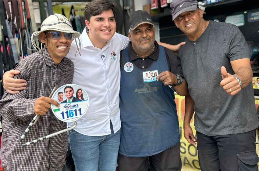  Alef Collins Dialoga com Comerciantes e Ambulantes do Centro do Recife para Propor Soluções Coletivas Candidato a vereador discute melhorias na infraestrutura e segurança com trabalhadores locais para fomentar um comércio mais organizado e seguro.