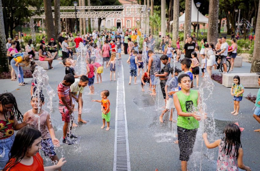  Prefeitura do Recife Assegura Qualidade da Água na Fonte do Parque da Tamarineira Fonte segue rigoroso protocolo de higienização e é considerada apta para banho, afirma Prefeitura.