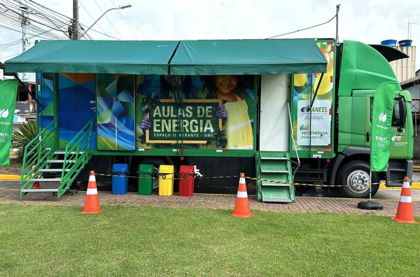  Caminhão da Neoenergia Traz Aulas Especiais Sobre Energia Elétrica para Camaragibe Unidade Móvel Educativa estará na Escola Francisco de Paula Araújo de 5 a 8 de agosto.