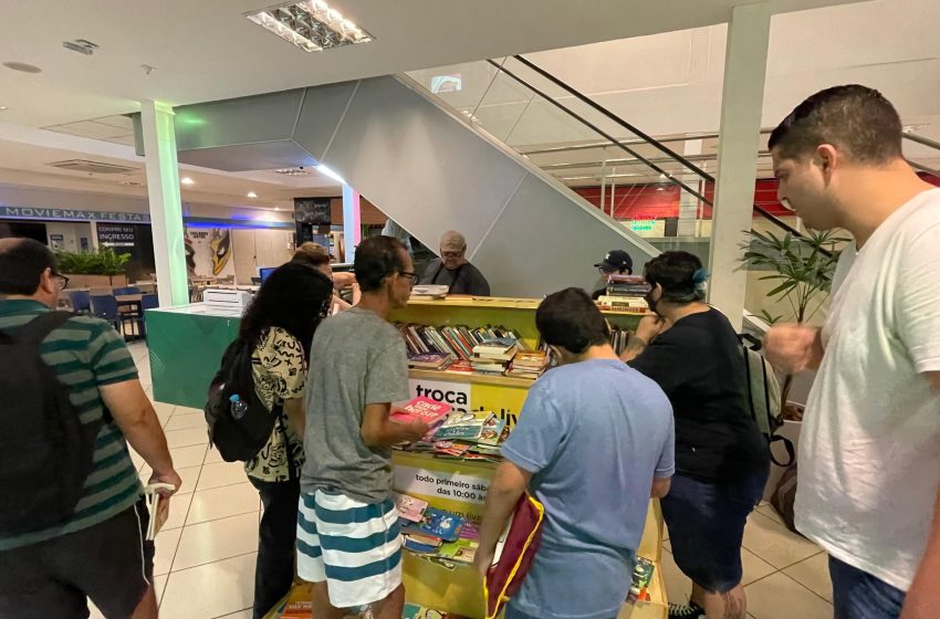  Feira de Troca-Troca de Livros movimenta Shopping ETC no feriado de 7 de setembro