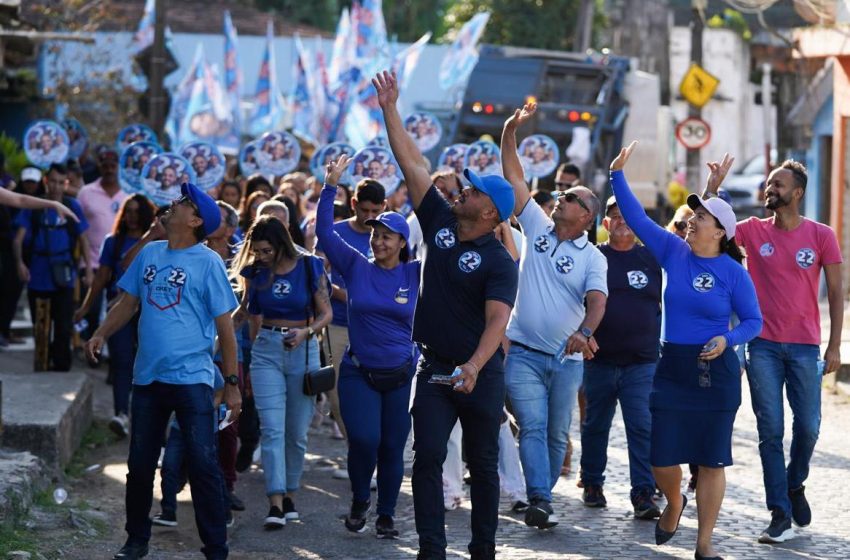  Heitor de Enoque Demonstra Força em Grande Caminhada nos Bairros de Moreno Candidato a prefeito mobiliza grande número de apoiadores em evento marcado por críticas à atual gestão e apresentação de propostas.