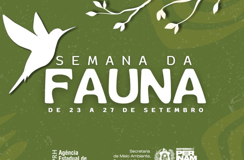  CPRH celebra a Semana da Fauna com eventos especiais em Pernambuco Programação inclui cursos, solturas de animais, trilha ecológica e lançamento de e-book em comemoração ao Dia Nacional da Defesa da Fauna.