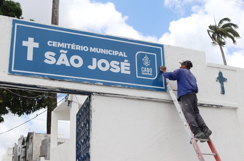  Prefeitura do Cabo se prepara para o Dia de Finados Cemitérios da cidade recebem melhorias para acolher visitantes no feriado.