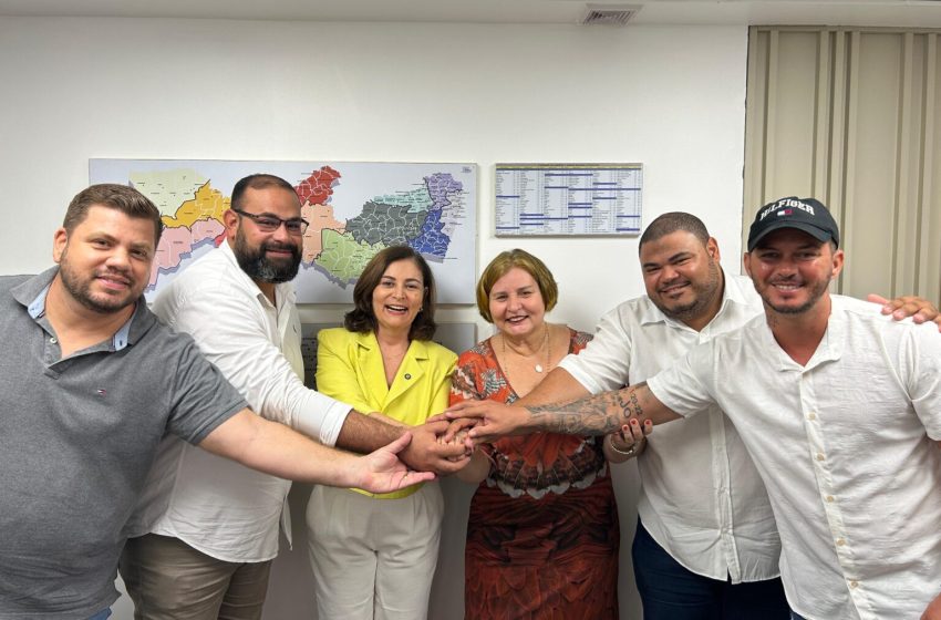 Simone Santana recebe apoio da ex-prefeita Adriana Paes em Glória do Goitá e fortalece base para reeleição Deputada estadual reforça articulação política no Agreste com adesão de importante liderança local; parceria foi anunciada nesta segunda (6).