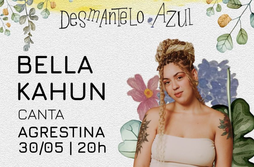  Desmantelo Azul inaugura espaço cultural na Cidade Alta de Olinda com show de Bella Kahun Abertura oficial será nesta sexta-feira (30), com DJ Caio Lavor e o show Agrestina, da cantora e compositora Bella Kahun; ingressos custam R$20.