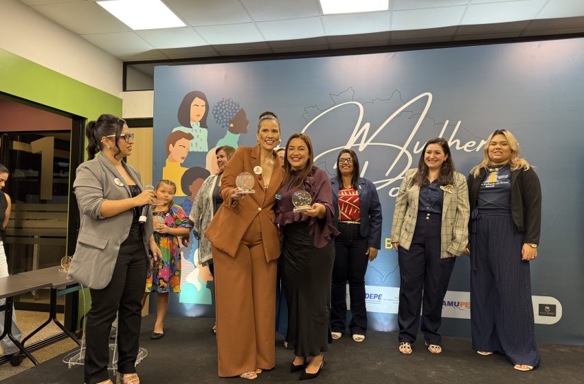 Prefeita Ridete Pellegrino recebe Troféu Brites de Albuquerque no Recife Primeira mulher eleita em Jaqueira e reeleita com votação histórica, Ridete é homenageada por sua atuação e representatividade na política.