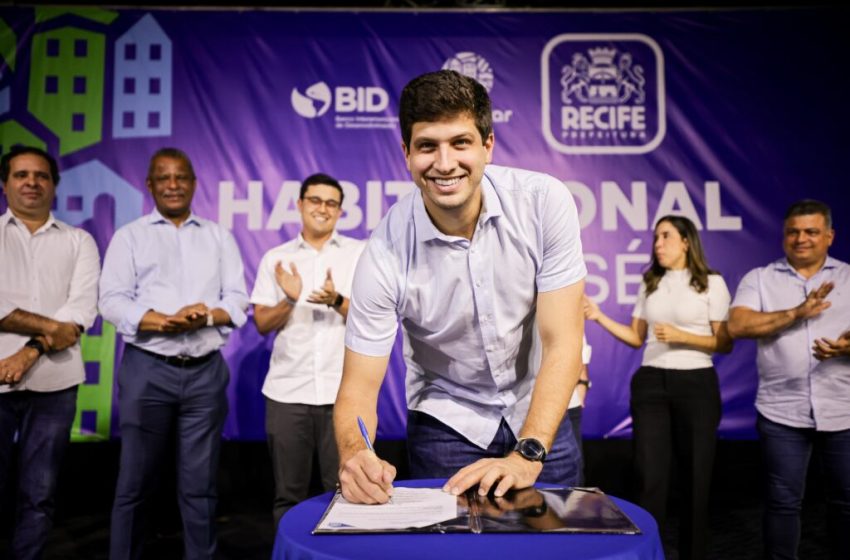  Prefeitura do Recife inicia construção do Conjunto Habitacional São José com 249 apartamentos Empreendimento de R$ 46,5 milhões integra urbanização da Vila do Papel, com drenagem, saneamento, parque e áreas comerciais para fortalecer o convívio comunitário.