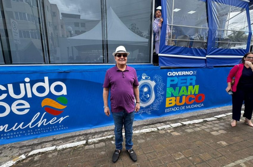  Izaías Régis celebra mais de mil atendimentos na primeira semana da Carreta da Mulher Pernambucana em Garanhuns Equipamento, viabilizado por indicação do deputado estadual, realizou mais de mil procedimentos gratuitos em menos de uma semana, incluindo exames e consultas especializadas para mulheres da região.