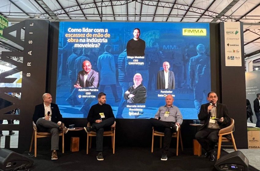  Fimma Brasil 2025 debate escassez de mão de obra no setor moveleiro e reforça iniciativas formativas