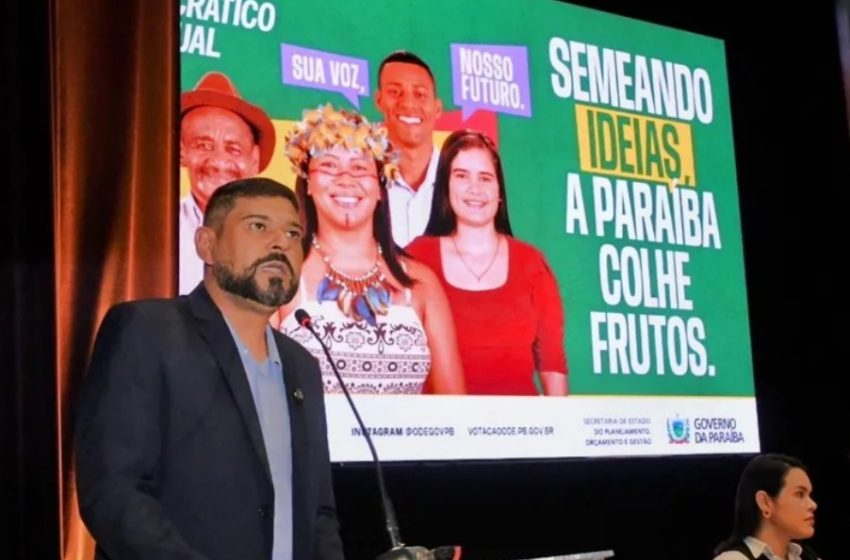  Júnior Caroé deixa Orçamento Democrático da Paraíba e assume cargo nacional na Secretaria Geral da Presidência Após ciclo de quatro anos à frente da secretaria executiva do OD-PB, paraibano será Diretor de Planejamento e Orçamento Participativo do Brasil, com posse prevista após plenária de João Pessoa no dia 28.