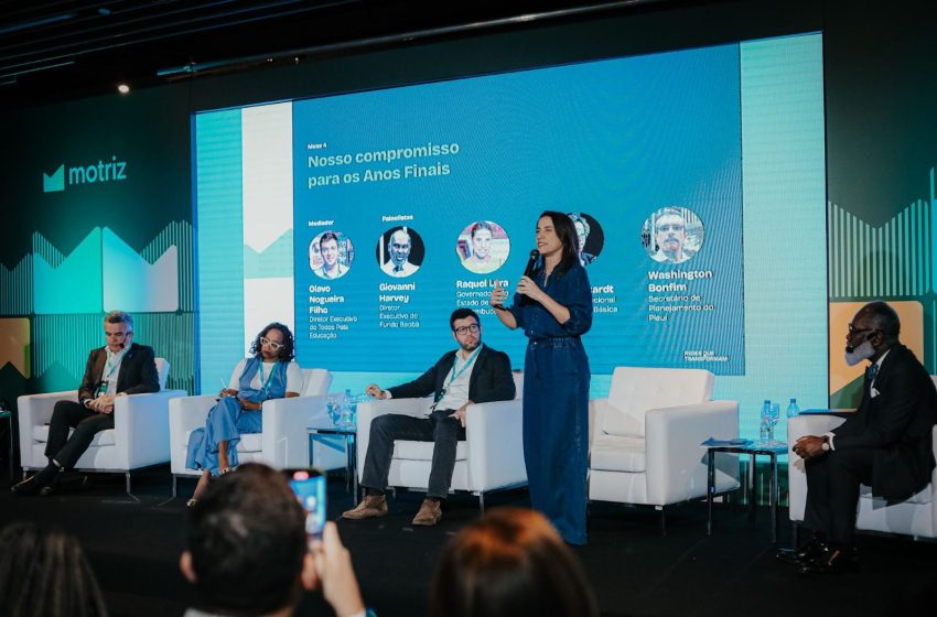  Raquel Lyra destaca liderança de Pernambuco em educação e fortalecimento da colaboração com municípios Governadora participa do Evento Anual da Motriz 2025 em São Paulo e apresenta avanços em creches, transporte escolar, alfabetização e Ideb.