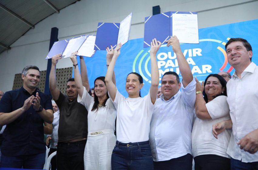  Ouvir para Mudar: Raquel Lyra anuncia mais de R$ 150 milhões em investimentos no Agreste Pacote de obras e serviços inclui restauração da PE-145, construção de escolas e habitacional, reforma do Hospital Regional de Limoeiro e criação de novas delegacias.