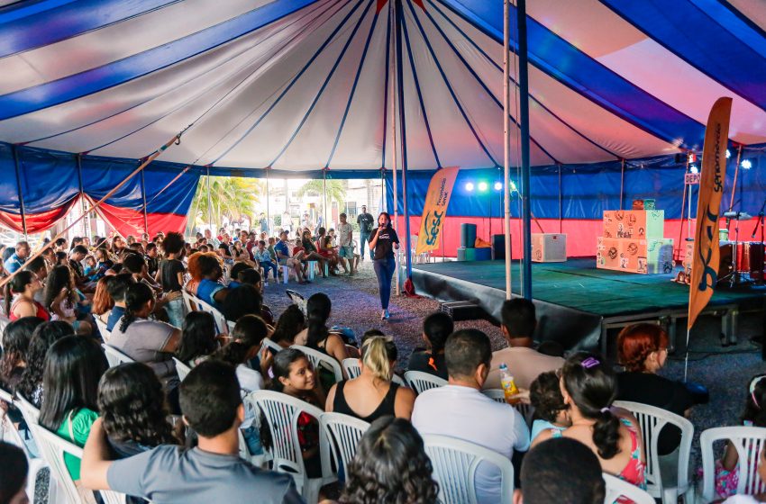  Sesc promove II Festival Tiúma Circense em São Lourenço da Mata Evento gratuito acontece de 13 a 20 de setembro com mais de 20 atividades, reunindo 80 artistas nacionais e internacionais em diferentes espaços da cidade.
