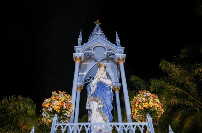  Prefeitura do Recife entrega restauro da imagem de Nossa Senhora da Conceição no Morro da Conceição Monumento símbolo de fé da capital foi revitalizado pela Emlurb em 45 dias úteis, com investimento de R$ 117,6 mil; reinauguração contou com missa, música e homenagens.l