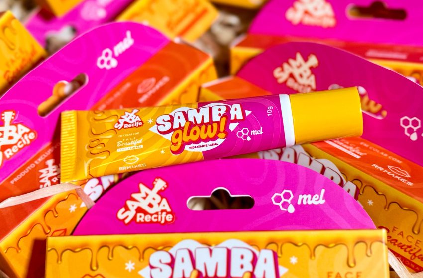  Samba Recife lança gloss exclusivo em parceria com Face Beautiful e RR Makes