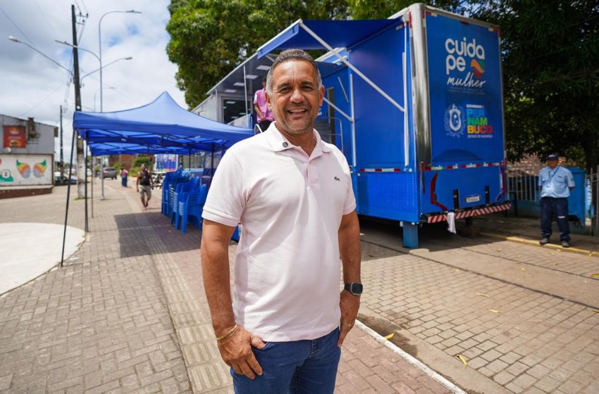  Nino de Enoque garante Carreta da Mulher para Moreno e em uma semana, 500 mulheres foram atendidas Deputado estadual solicitou a vinda da unidade móvel, que realizou mais de 350 mamografias e ofereceu diversos serviços de saúde feminina no município.
