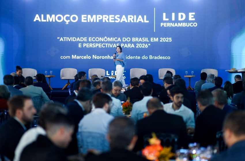  Priscila Krause destaca avanços na gestão fiscal e retomada da confiança empresarial de Pernambuco em evento do LIDE Durante almoço com empresários, a governadora em exercício ressaltou programas de eficiência pública, investimentos em infraestrutura logística e transição energética, reforçando o ambiente favorável a negócios no Estado.