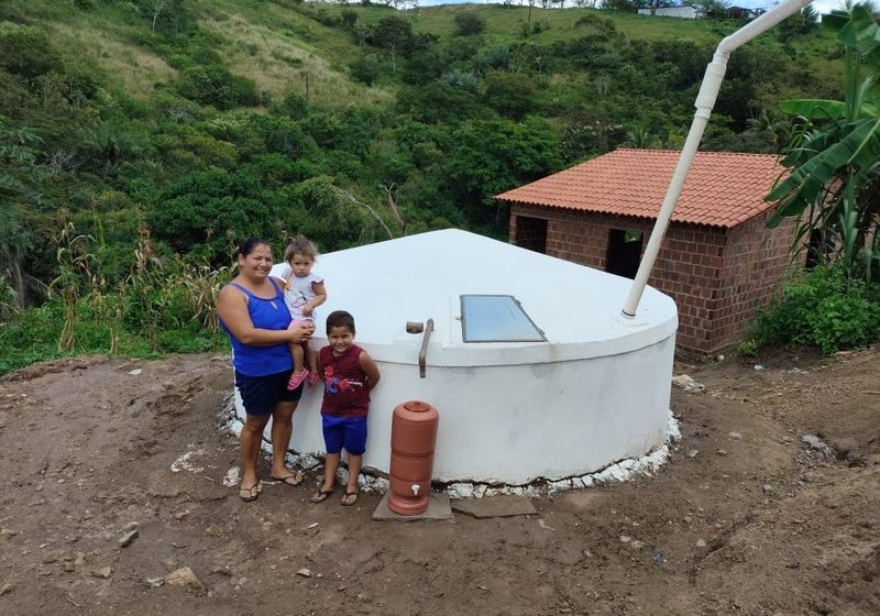  Habitat Brasil constrói mais de 100 cisternas no Sertão e Agreste de Pernambuco