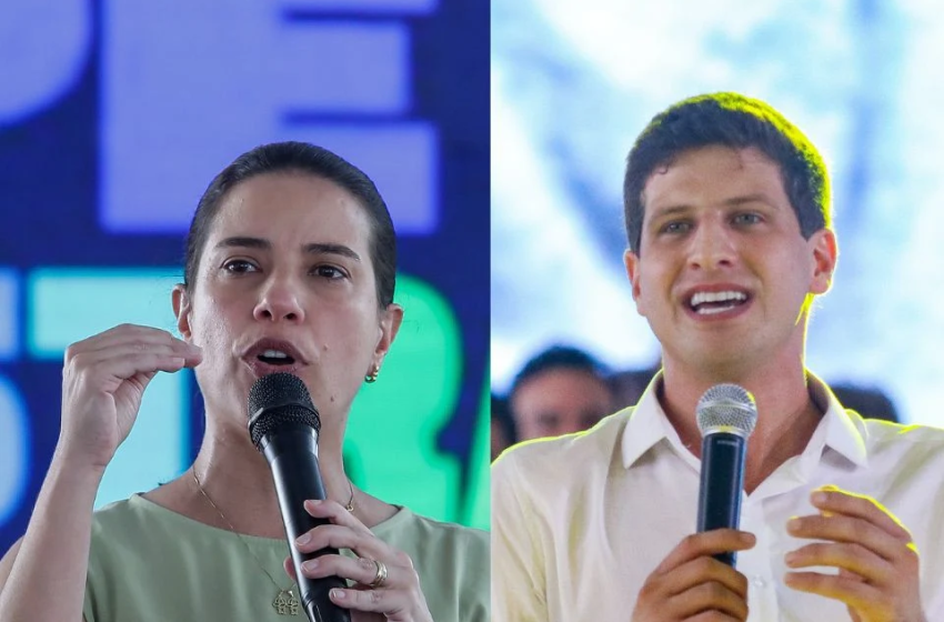  Datafolha aponta empate técnico entre João Campos e Raquel Lyra no voto espontâneo em Pernambuco