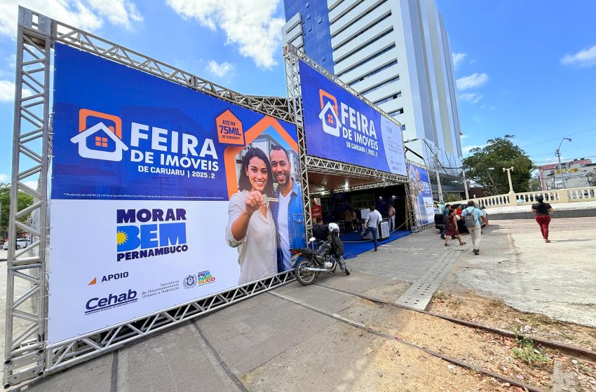  Morar Bem PE – Entrada Garantida impulsiona sonho da casa própria na Feira de Imóveis de Caruaru Mais de 3,7 mil famílias já foram beneficiadas com subsídio de R$ 20 mil do Governo de Pernambuco; evento deve movimentar R$ 90 milhões e fortalecer o setor imobiliário e da construção civil.