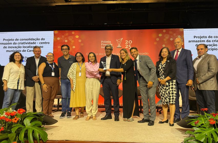  Pernambuco vence Prêmio Finep 2025 com o Armazém da Criatividade e reforça liderança em inovação Reconhecimento nacional destaca a estratégia do Governo do Estado e do Porto Digital na interiorização da tecnologia, consolidando Caruaru como polo competitivo de novos negócios no Agreste.