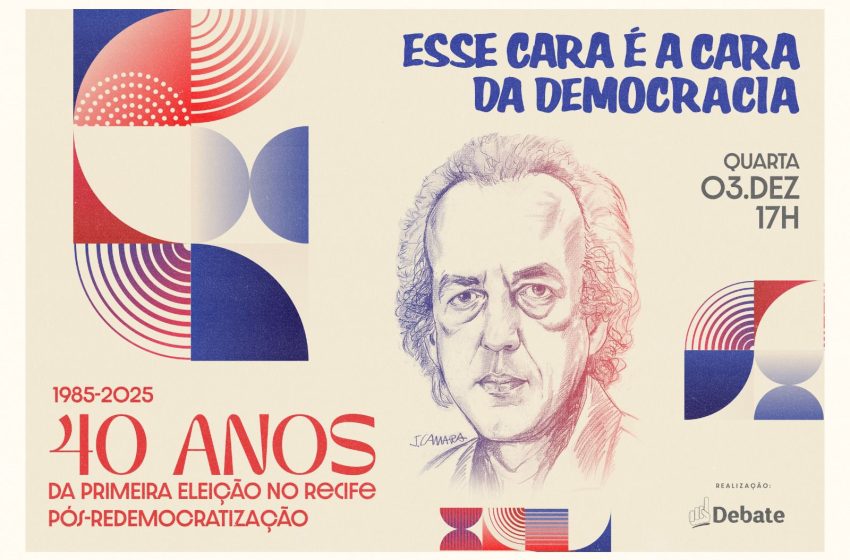  Evento celebra Jarbas Vasconcelos e os 40 anos da redemocratização no Recife Centro Debate promove encontro no dia 3 de dezembro para relembrar a eleição histórica de 1985 e o papel de Jarbas na luta democrática em Pernambuco.