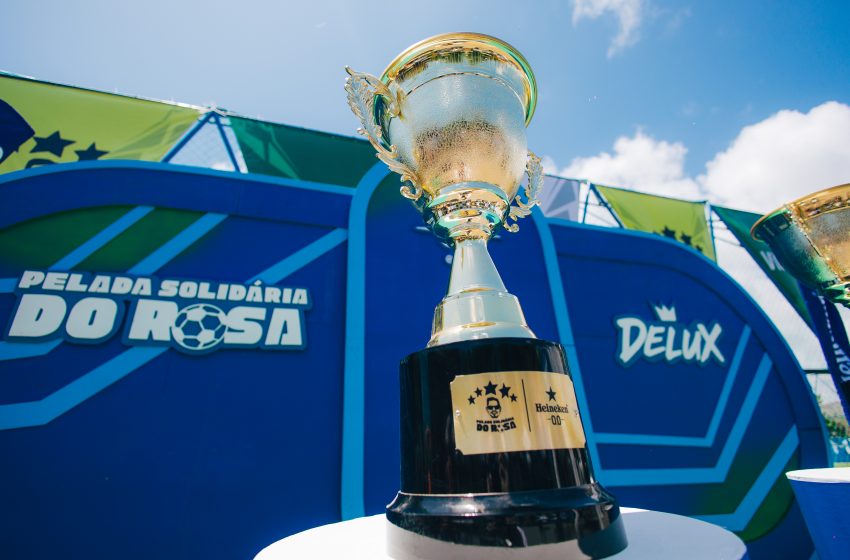  Pelada Solidária do Rosa reúne cerca de 500 atletas em ação solidária