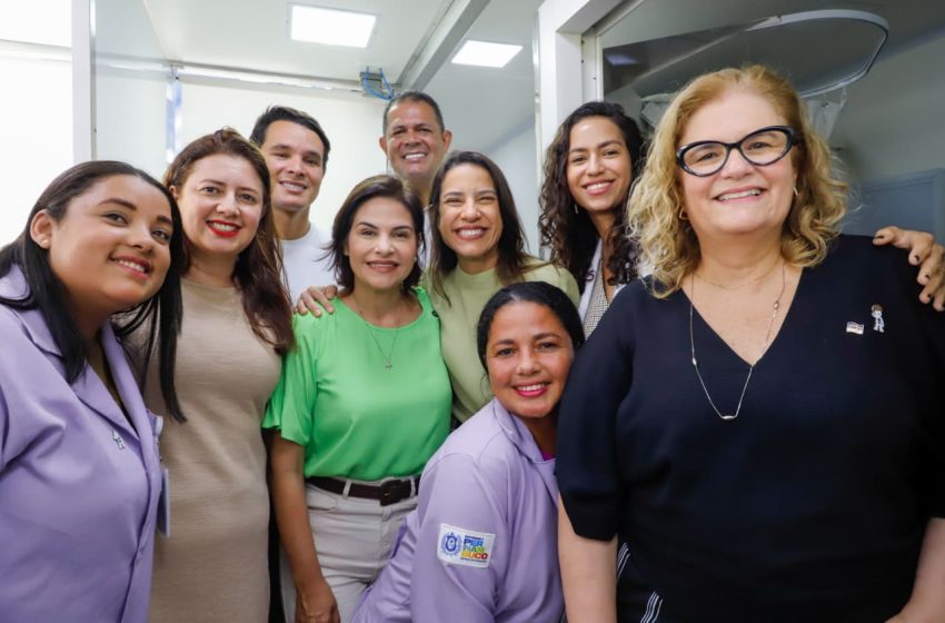  Raquel Lyra acompanha atendimentos da Carreta da Mulher na Zona Norte do Recife Governadora reforça importância da prevenção e do diagnóstico precoce do câncer durante visita à ação do programa Cuida PE Mulher em Nova Descoberta.