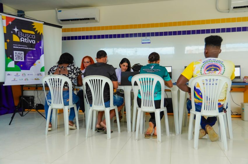  Governo de Pernambuco inicia ações da Busca Ativa do Ciclo 2 da PNAB Secretaria de Cultura amplia atendimento presencial e on-line para orientar fazedores de cultura em todas as etapas dos editais da Política Nacional Aldir Blanc.