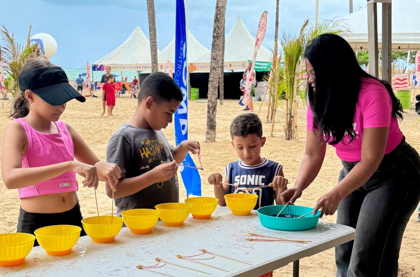  Rede Compaz promove programação especial de férias para crianças e adolescentes em janeiro Ações integram a Colônia de Férias Brinca Recife e o Recife Pé na Areia, com atividades gratuitas de lazer, cultura e convivência comunitária.