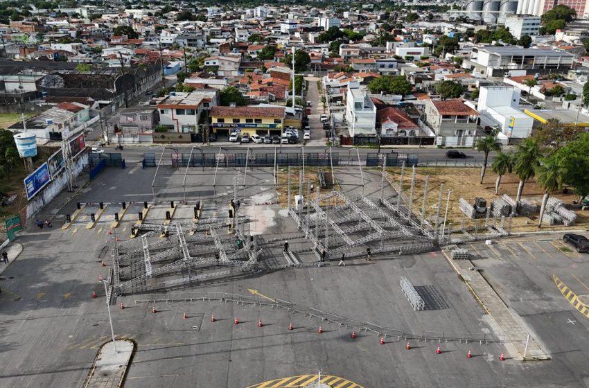  Olinda Beer inicia montagem da estrutura a um mês do evento