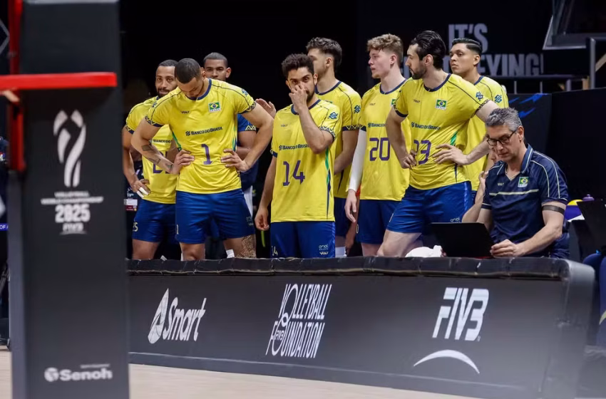  Brasil é eliminado de forma surpreendente no Mundial Masculino de Vôlei de 2025