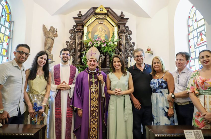  Raquel Lyra anuncia obras de R$ 1,4 milhão para contenção de encosta e reforma do Santuário Mãe Rainha em Olinda Intervenção do Governo de Pernambuco prevê recuperação de área de risco e requalificação da tenda dos peregrinos no bairro de Ouro Preto, fortalecendo a segurança e a estrutura para romeiros