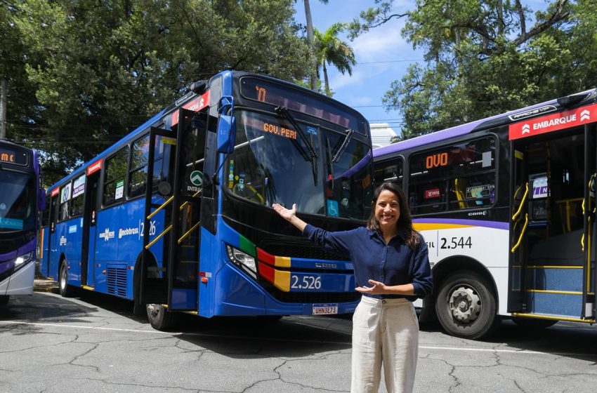  Raquel Lyra entrega 40 ônibus climatizados para a RMR e anuncia nova linha TI Macaxeira/TI Xambá Novos veículos começam a circular na Zona Oeste e em cidades metropolitanas; governo promete mais 40 ônibus até o meio do ano