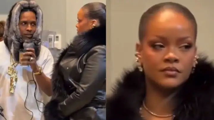  Flagrante: Rihanna surpreende ao observar A$AP Rocky em papo animado com outra mulher durante evento