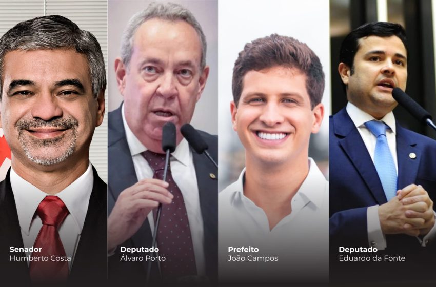  Portal 007 Brasil aponta articulação para 2026 com João Campos, Álvaro Porto, Humberto Costa e Eduardo da Fonte