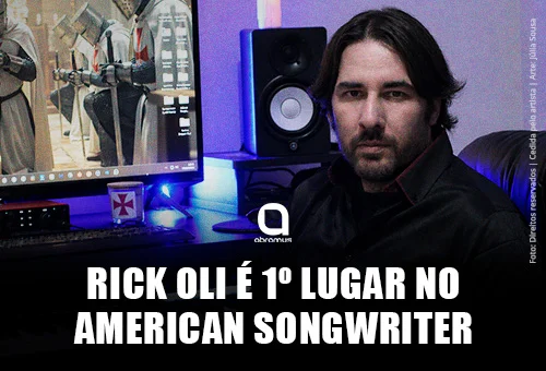  Rick Oli conquista prêmio de Instrumental no American Songwriter 2025 Song Contest