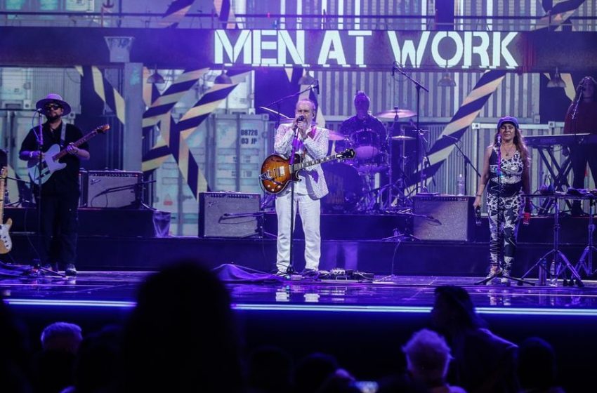 Men At Work confirma show no Recife e recoloca cidade na rota de grandes turnês internacionais Banda australiana se apresenta em 8 de maio no Pernambuco Centro de Convenções, em única apresentação no Norte e Nordeste, com expectativa de público de toda a região