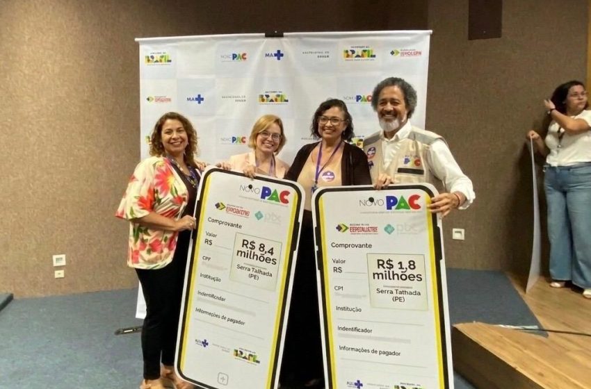  Serra Talhada garante R$ 10,2 milhões para saúde com novo CER e unidade básica no Vanete Almeida Recursos do novo PAC serão destinados à implantação de um Centro Especializado em Reabilitação e à construção de uma nova Unidade de Saúde, fortalecendo a rede pública municipal