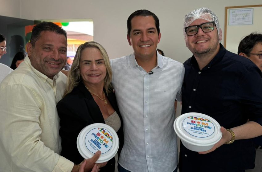  Dannilo Godoy inaugura cozinha comunitária em Palmeirina ao lado da prefeita Thatianne Novo equipamento reforça a segurança alimentar no município e amplia o acesso a refeições de qualidade para famílias em situação de vulnerabilidade social