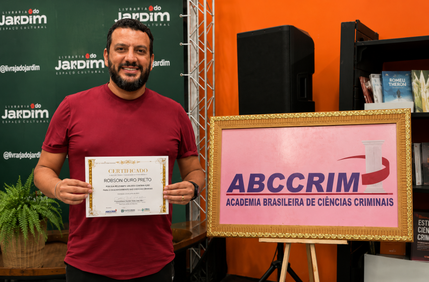  Portal PE News e Robson Ouro Preto são homenageados pela ABCCRIM em seminário sobre patrimônio cultural no Recife